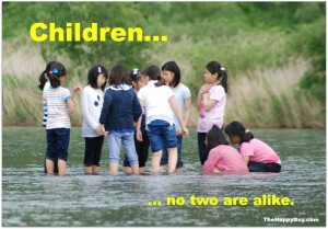 children - no two are alike