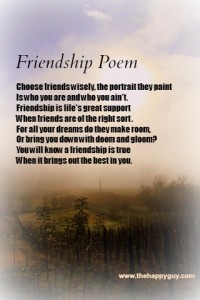 Friendship Poem