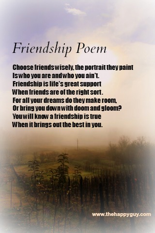 True friends are not dream-slashers (friendship poem)