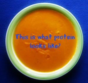 protein pumpkin soup