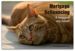 Mortgage refinancing boggles the mind