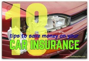 18 tips to save money on your car insurance