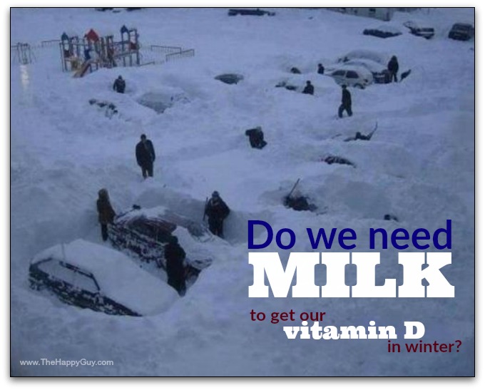 Do we need milk to get our vitamin D in winter?